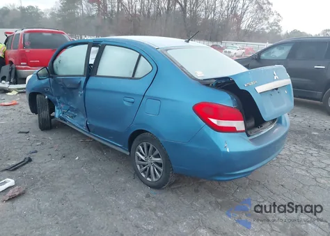 2019 Mitsubishi Mirage G4 Es z USA, uszkodzony, nr VIN ML32F3FJ6KHF02062